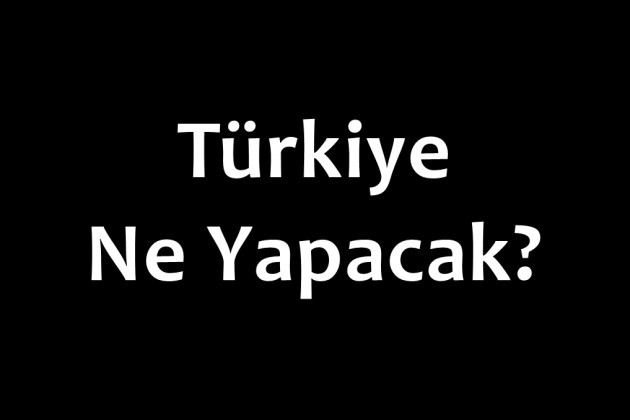 Türkiye Ne Yapacak?